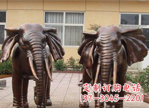 泰州铜雕大象222