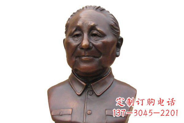 泰州铜雕邓小平头像