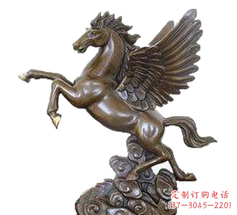泰州铜雕飞黄腾达飞马