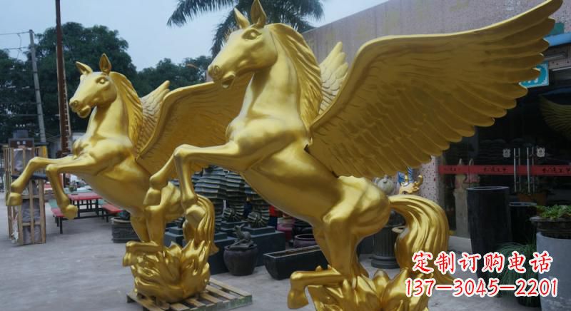 泰州铜雕飞马