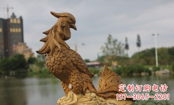 泰州铜雕凤凰古代神兽雕塑