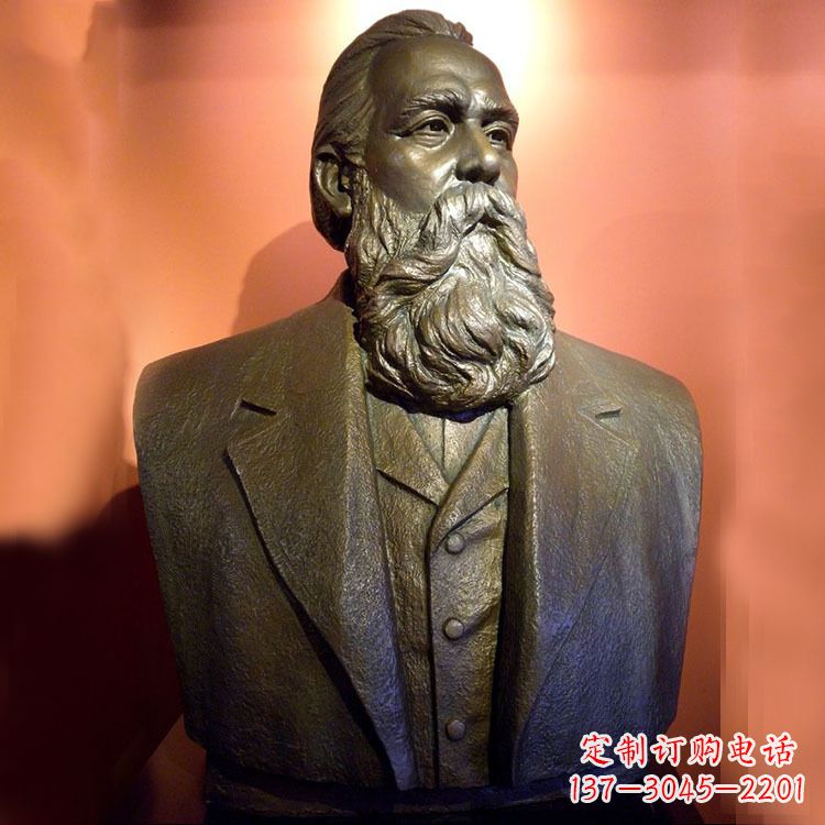 泰州铜雕马克思雕塑