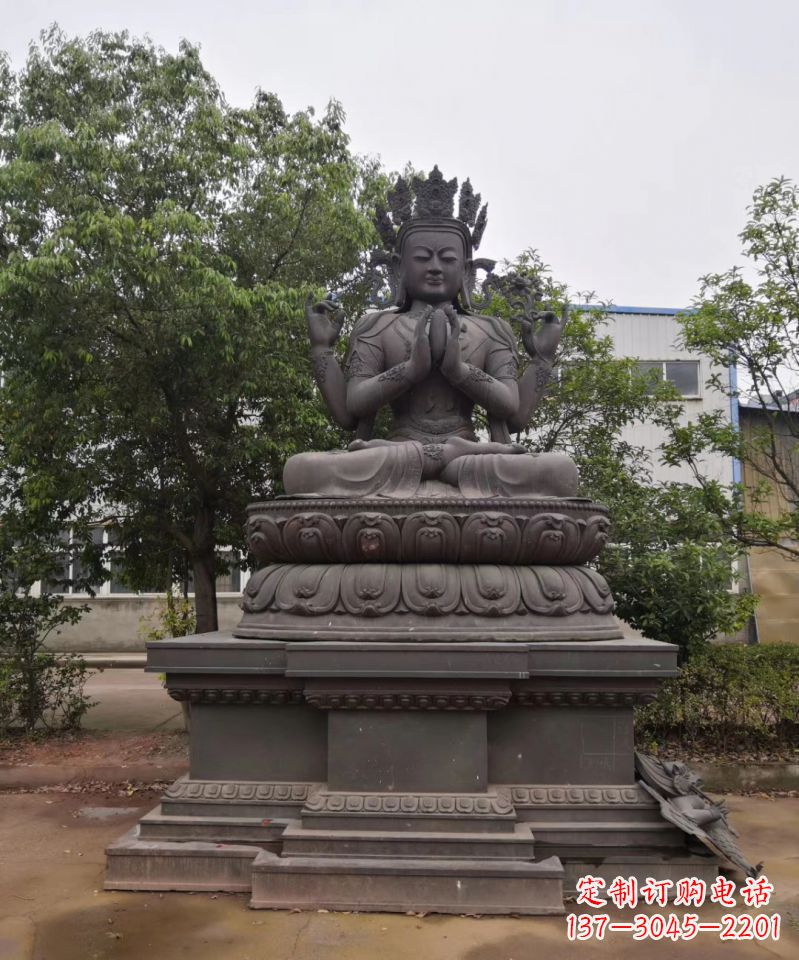 泰州铜雕密宗佛寺庙佛像雕塑