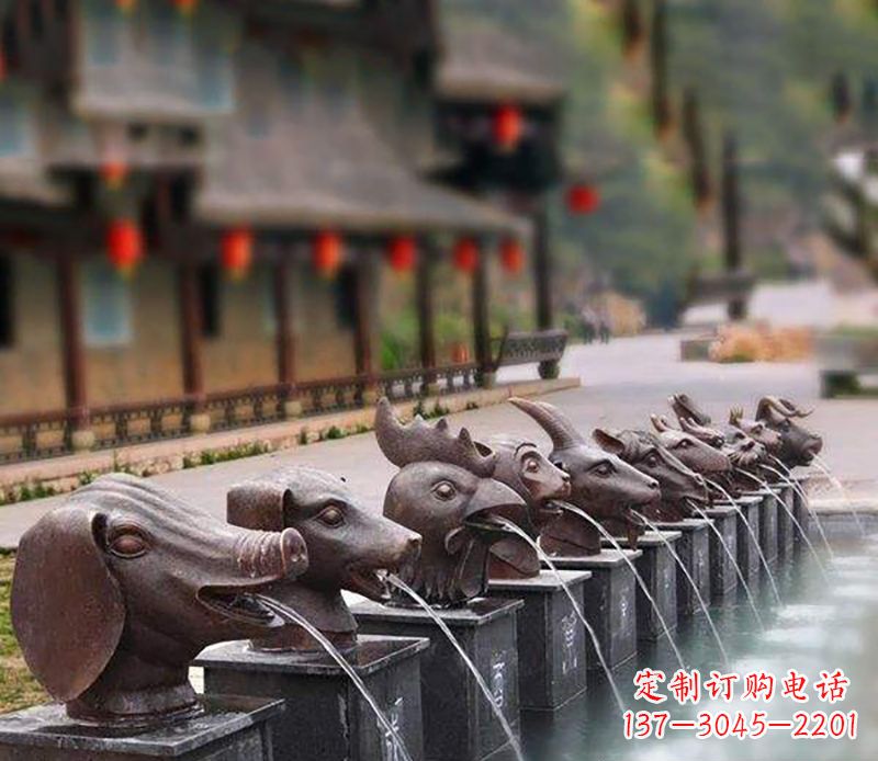 泰州铜雕喷泉