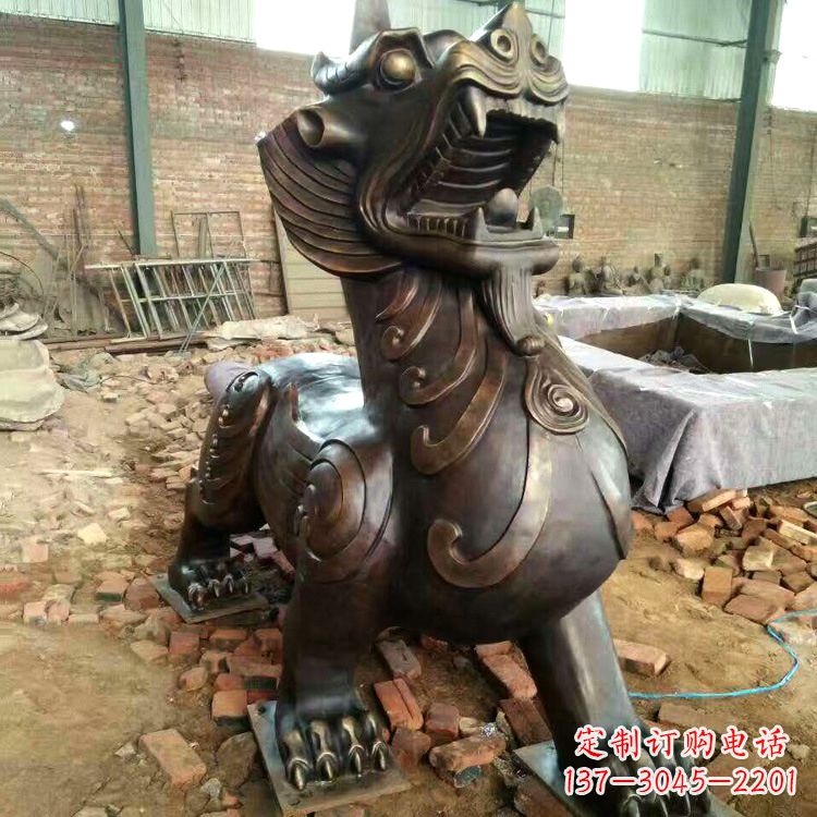 泰州铜雕貔貅镇宅辟邪