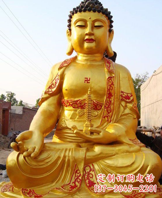 泰州铜雕如来