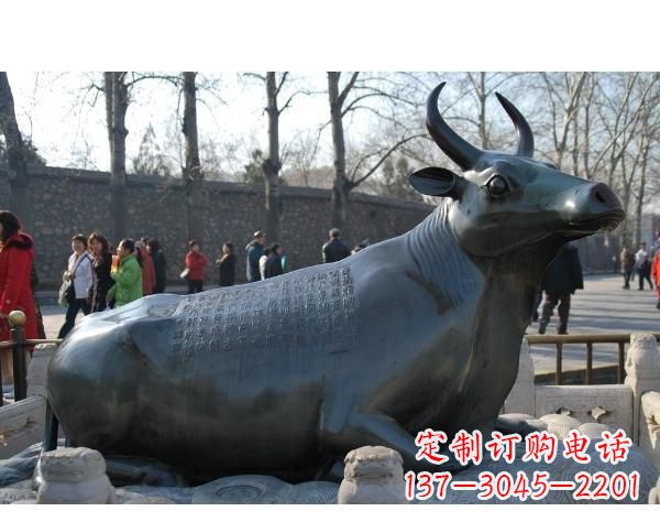 泰州铜雕孺子牛