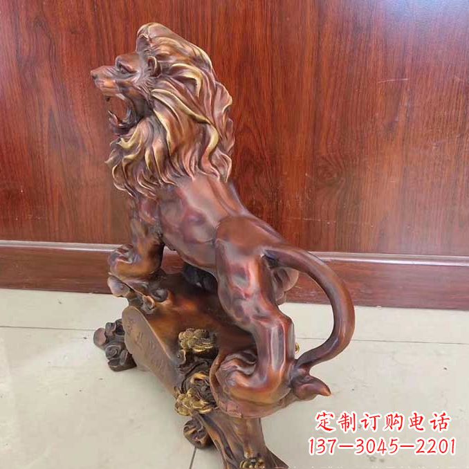 泰州铜雕狮子动物雕塑摆件