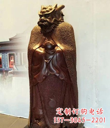 泰州铜雕兽首人身十二生肖