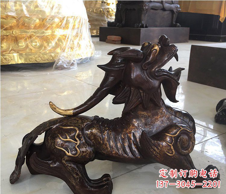 泰州铜雕招财辟邪貔貅雕塑摆件