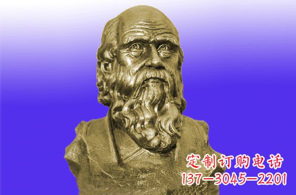 泰州托尔斯泰头像铜雕