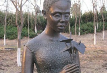 泰州浪漫艺术·女人铜雕
