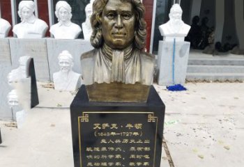 泰州牛顿玻璃钢头像雕塑--捕捉珍贵的时光