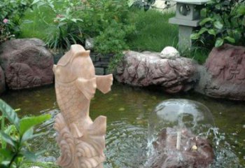 泰州艺术化的鲤鱼雕塑，让你家的氛围变得更加温馨