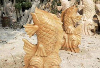 泰州中领雕塑精美鲤鱼雕塑