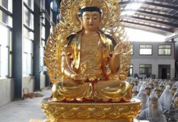 泰州手工精雕如来佛塑像