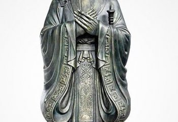 泰州青铜孔子像——独特的品格雕塑