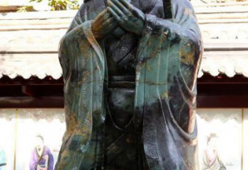 泰州青铜孔子行教像，把智慧和精神传承