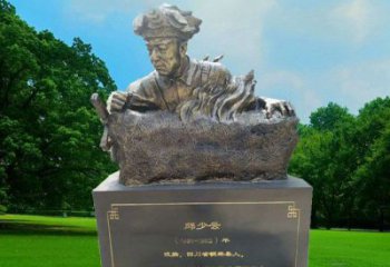 泰州精致邱少云胸像铜雕
