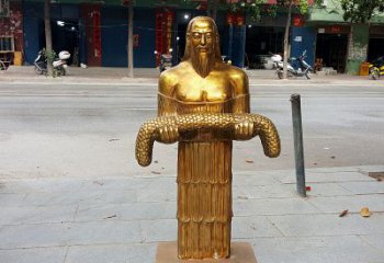 泰州昆仑山神农雕塑像，传承古老艺术