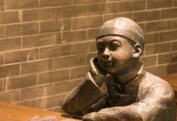 泰州休闲园林装饰装置——小孩雕塑