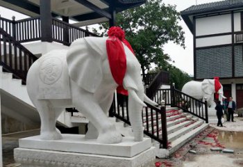 泰州迎接观音祝福的精美大象观音栏杆