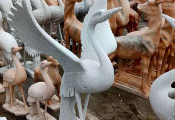 泰州丹顶鹤雕塑，令您汲取自然之美
