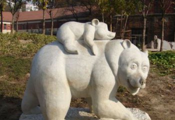 泰州狗熊雕塑景观，给你一个精美园林