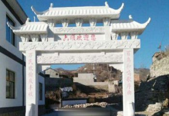 泰州牌坊雕塑：为景观增添独特灵气