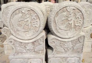 泰州精美绝伦的金蟾蜍门墩雕塑