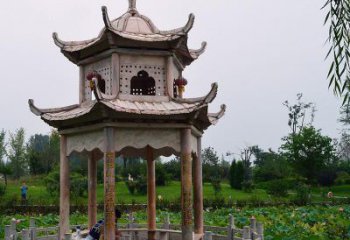 泰州装点你的空间，让石雕凉亭景观雕塑点缀你的美
