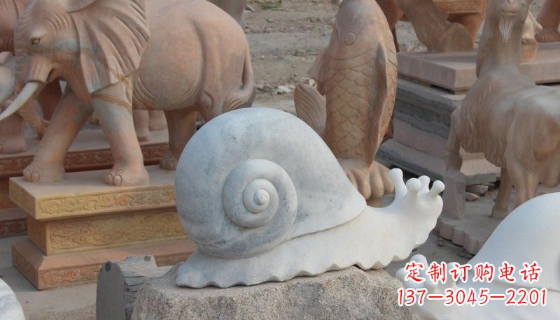 泰州蜗牛石雕
