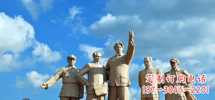 泰州五大伟人石雕