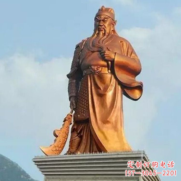 泰州武圣关公雕像