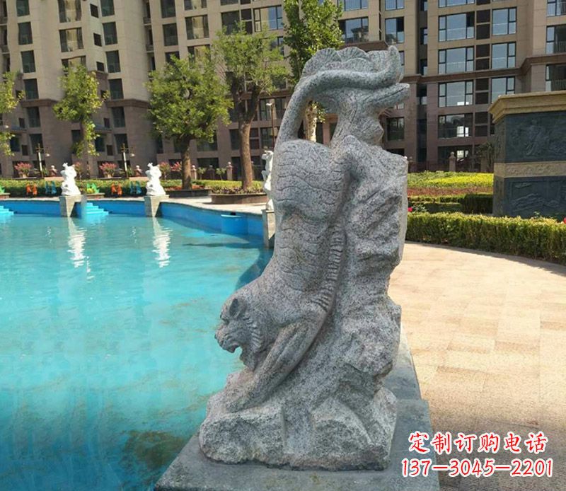 泰州下山老虎石雕
