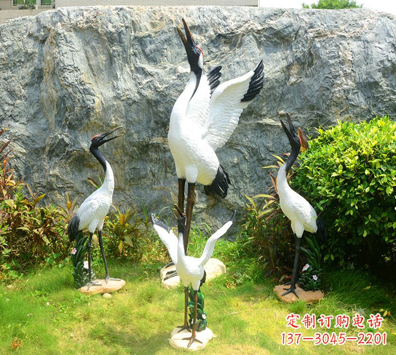 泰州仙鹤雕塑 墓地