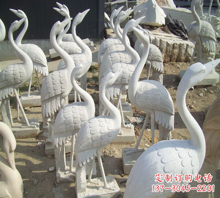 泰州仙鹤石雕石雕