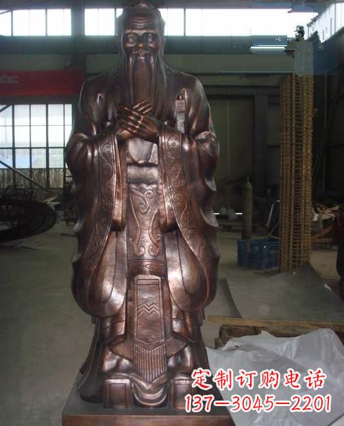 泰州先师孔子雕塑