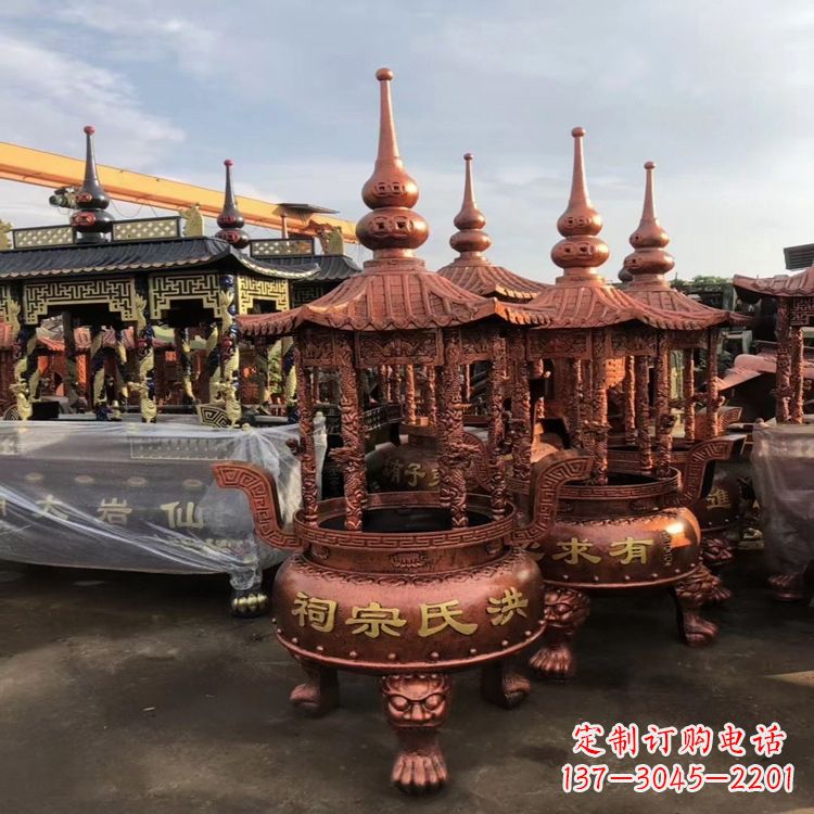 泰州香炉铜雕