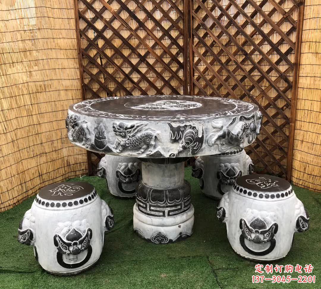 泰州小区休闲创意石桌凳