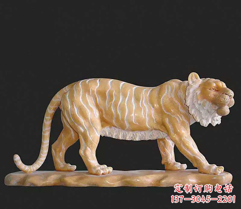 泰州行走老虎石雕动物雕塑