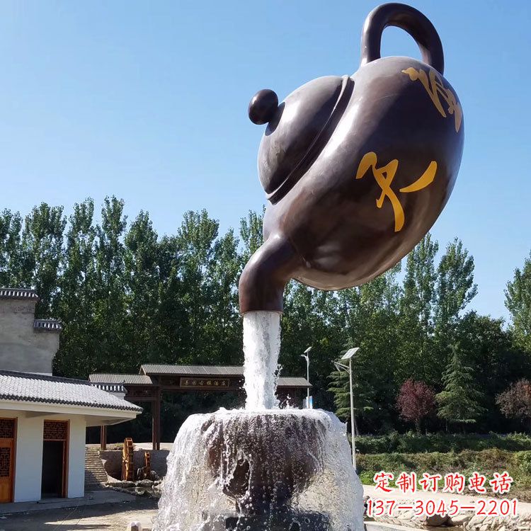 泰州悬空天壶流水喷泉