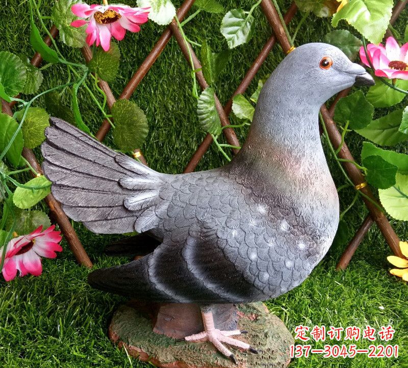 泰州学生和平鸽雕塑