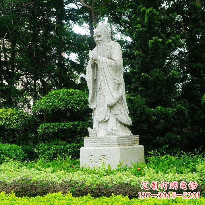 泰州学校名人铜像雕塑 孔子铜像雕塑