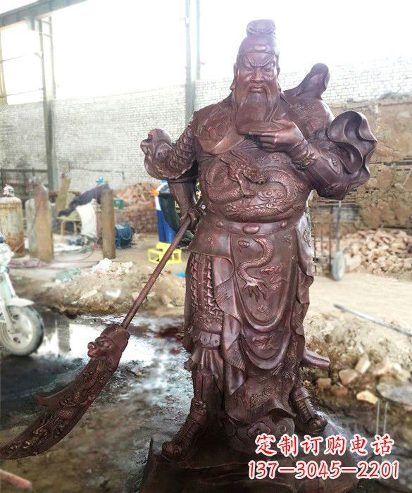 泰州义薄云天关公像