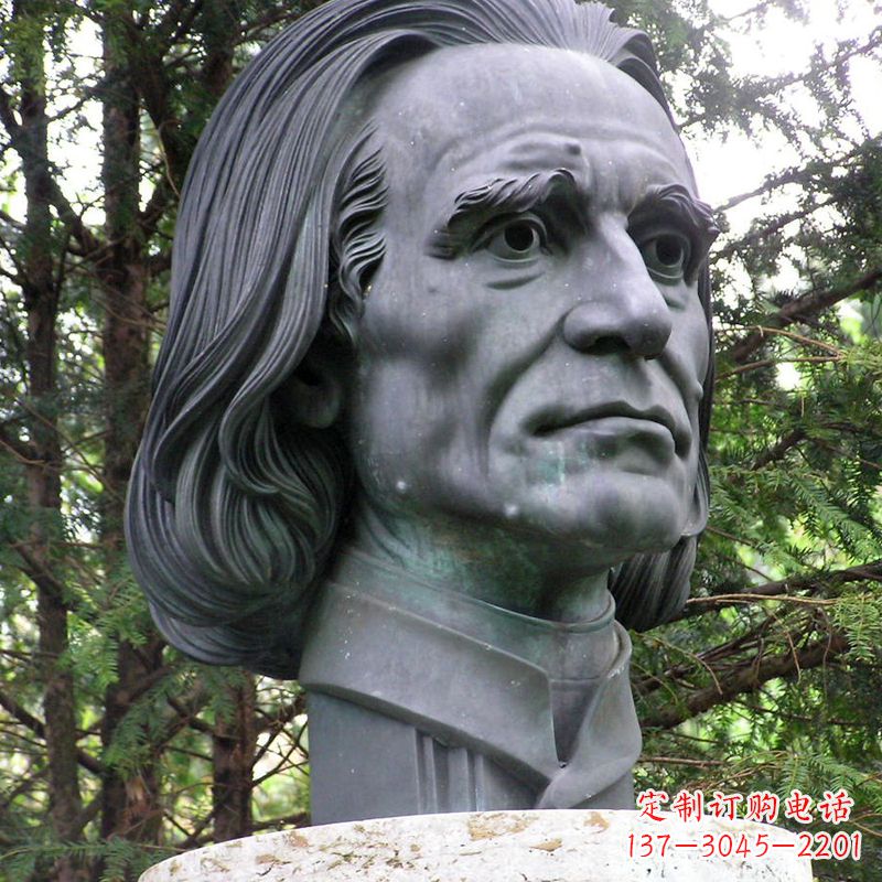 泰州英国著名外科医生利斯特铜雕头像雕塑