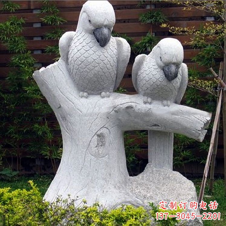 泰州鹦鹉大理石雕塑
