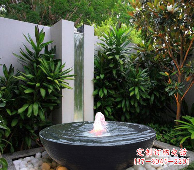 泰州鱼缸石雕喷泉