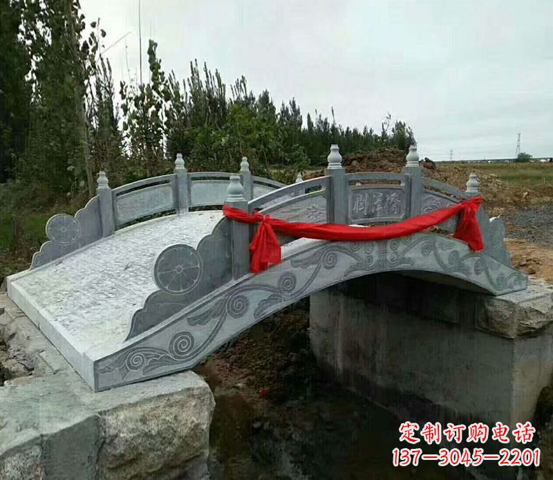 泰州园林仿古石拱桥景观雕塑