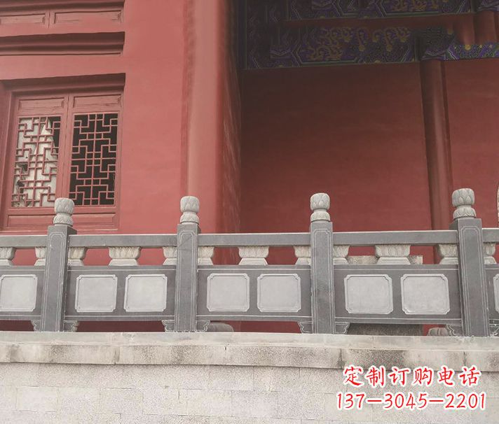 泰州园林仿古石栏板景观石雕 (8)